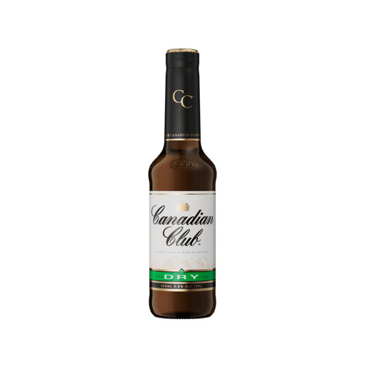 Canadian Club Whisky & Dry Bottles 330mL