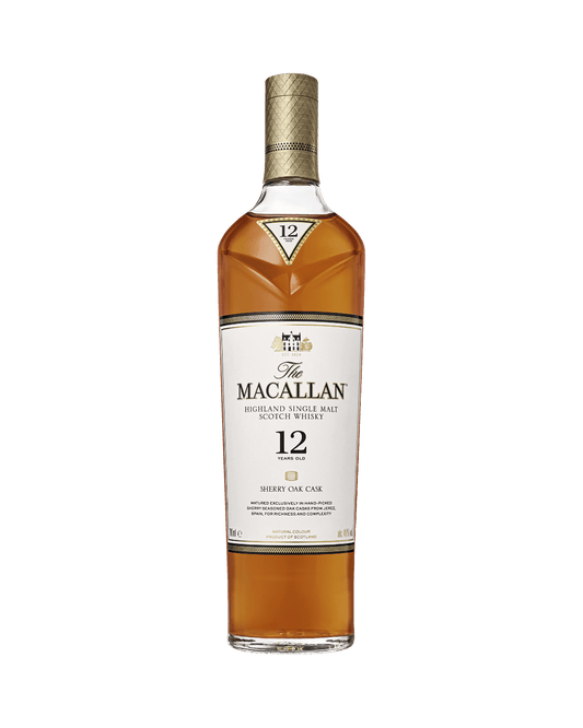 The Macallan 12 Year Old Sherry Cask Single Malt Scotch Whisky 700mL