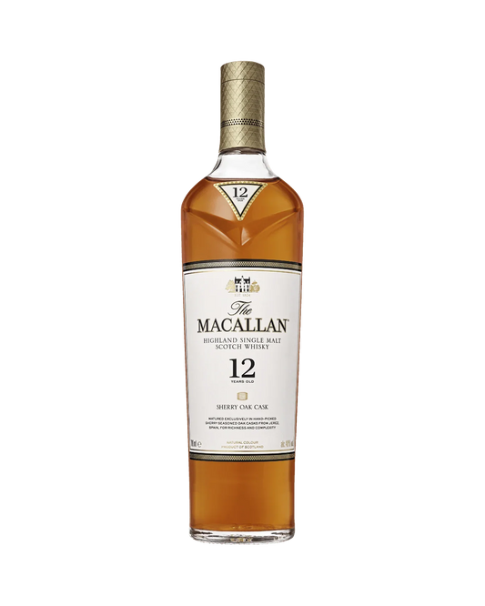The Macallan 12 Year Old Sherry Cask Single Malt Scotch Whisky 700mL