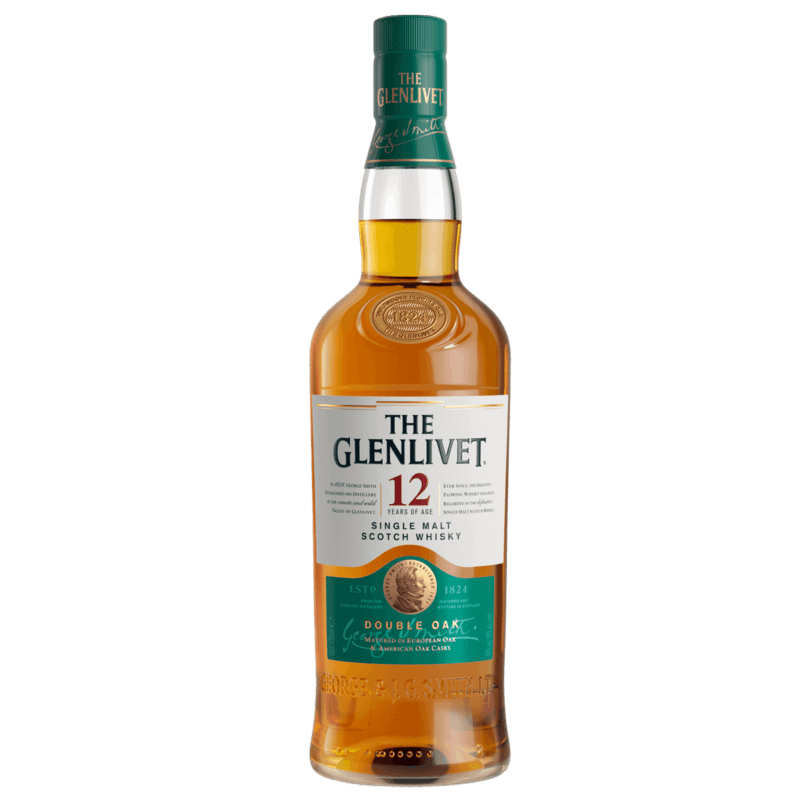 The Glenlivet 12 Year Old Single Malt Scotch Whisky 700mL