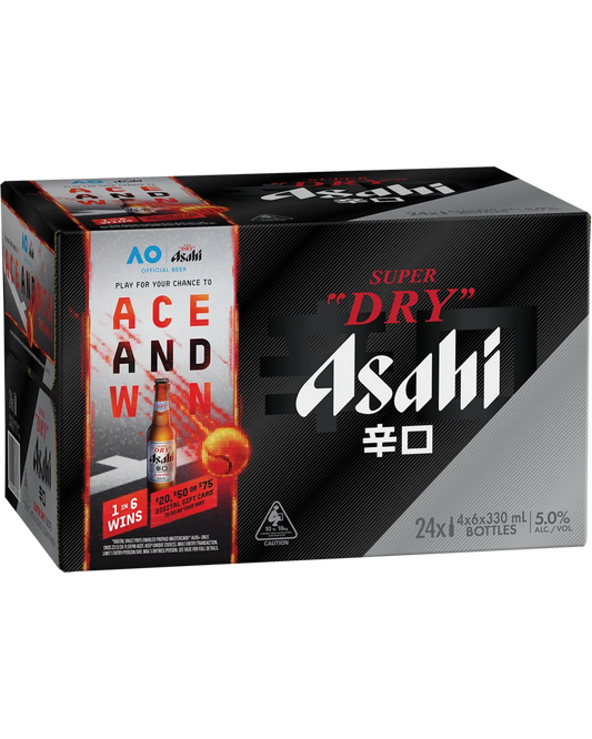 Asahi Super Dry Bottles 330mL