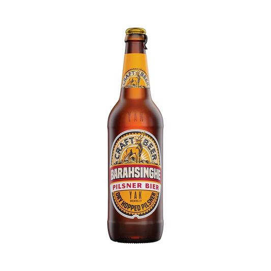 Barahsinghe Pilsner Nepalese Beer Bottles 330mL