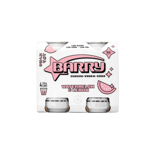 Barry Watermelon & Lemon Can 330mL