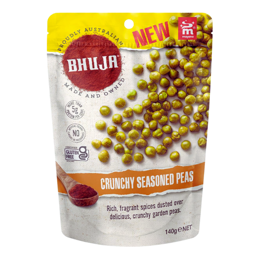 Bhuja Crunchy Seasoned Peas 140g