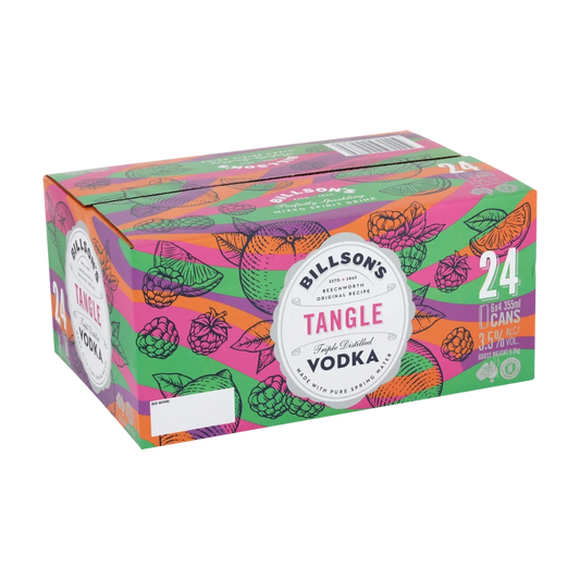 Billson's Vodka & Fruit Tangle Cans 355mL