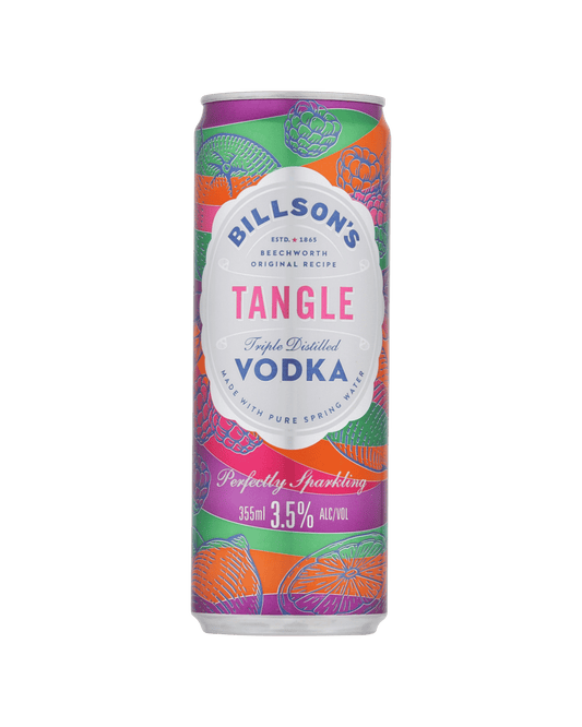 Billson’s Vodka with Tangle Cans 355mL