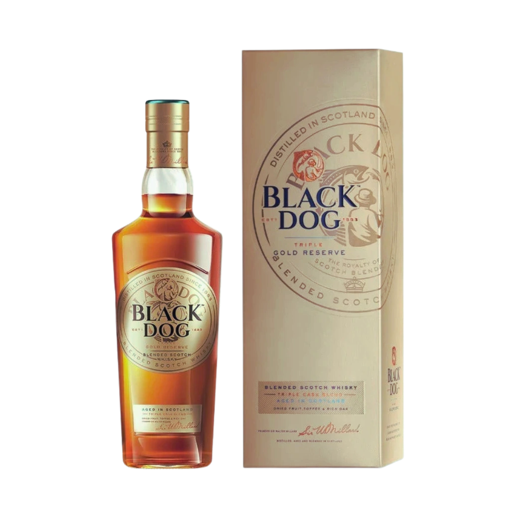 Black Dog Blended Gold Reserve Blended Scotch Whisky 750ml