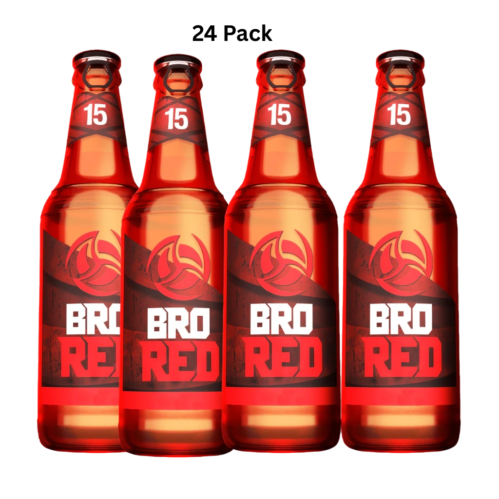 Bro Code Red Premium 15% Strong Brew Bottle 330ml