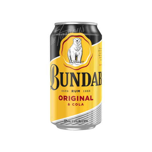 Bundaberg U.P. Rum & Cola Cans 375mL