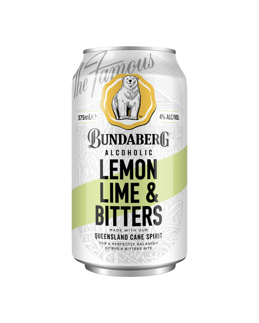 Bundaberg Alcoholic Lemon Lime Bitters 375mL