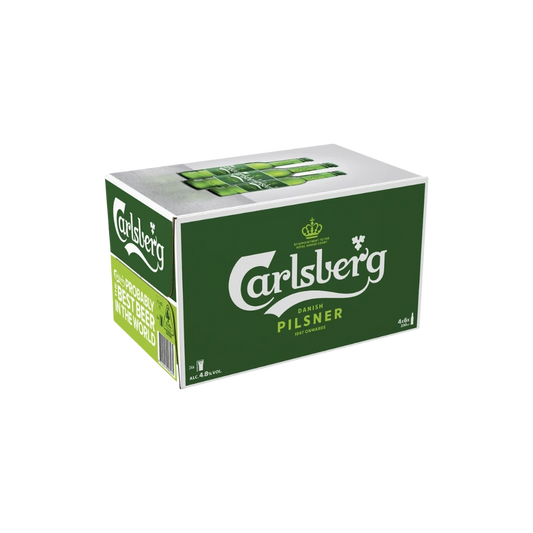 Carlsberg Green Lager Bottles 330mL