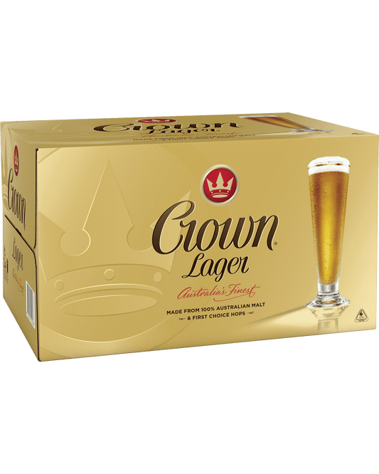 Crown Lager Bottles 375mL