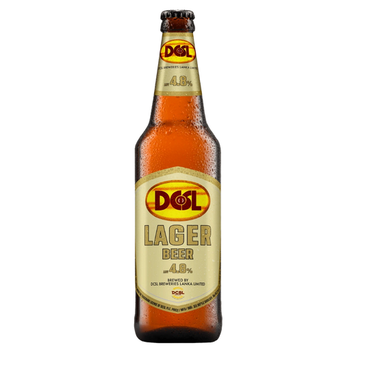 DCSL Lager 4.8% Premium Sri Lankan Beer Bottles 625mL