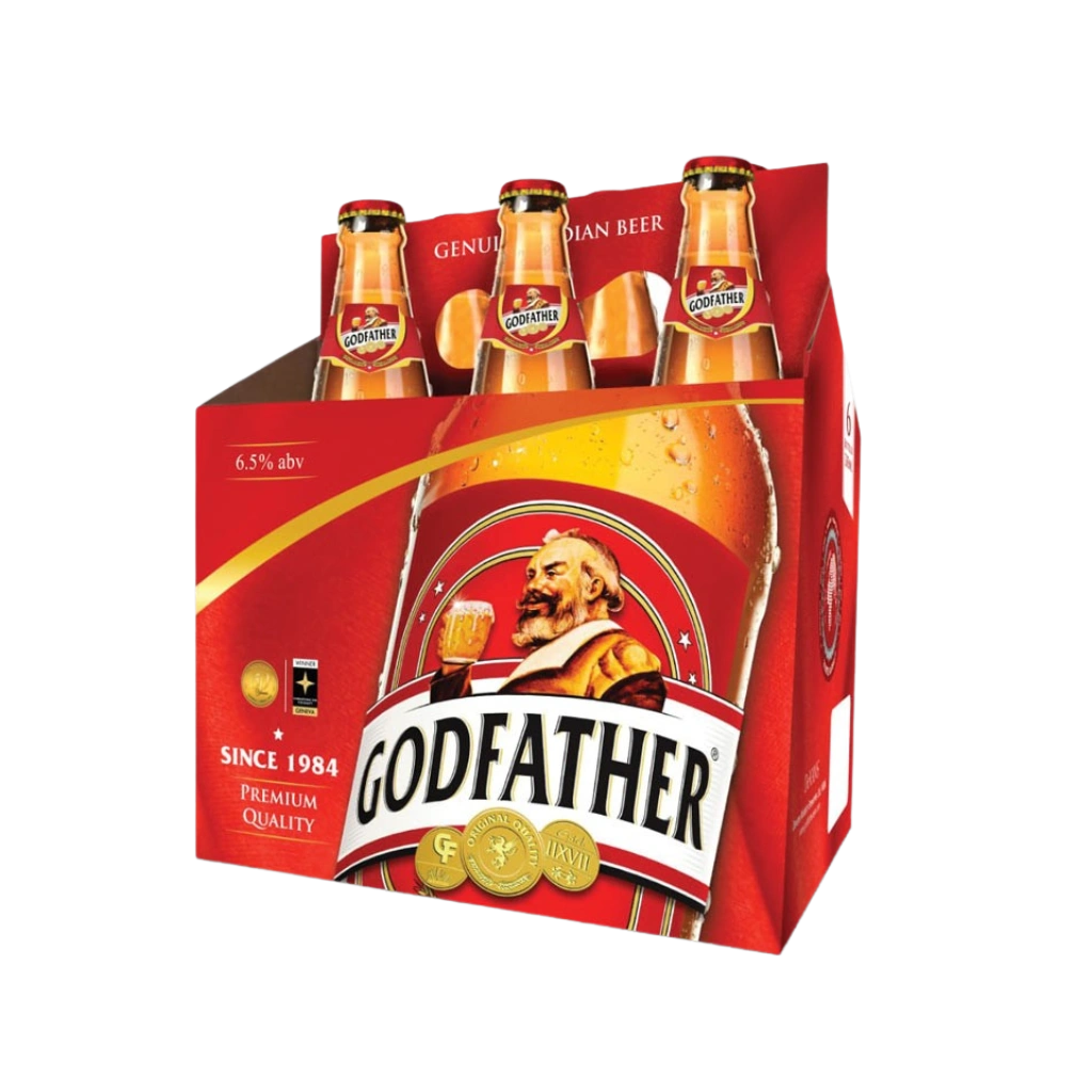 Godfather Strong Bottles 330mL