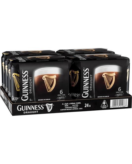 Guinness Draught Cans 440mL