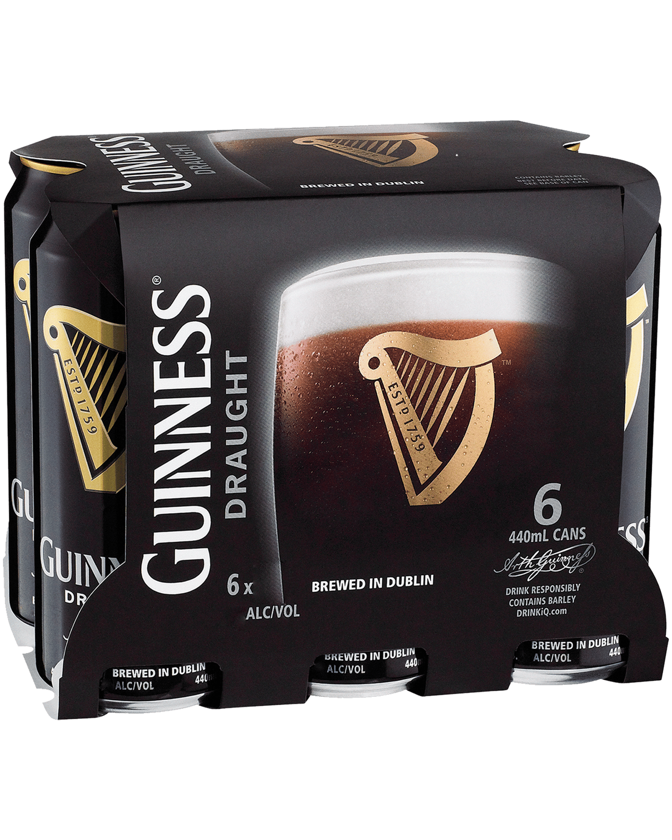 Guinness Draught Cans 440mL