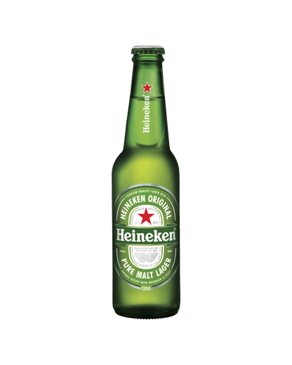 Heineken Lager Bottles 330mL