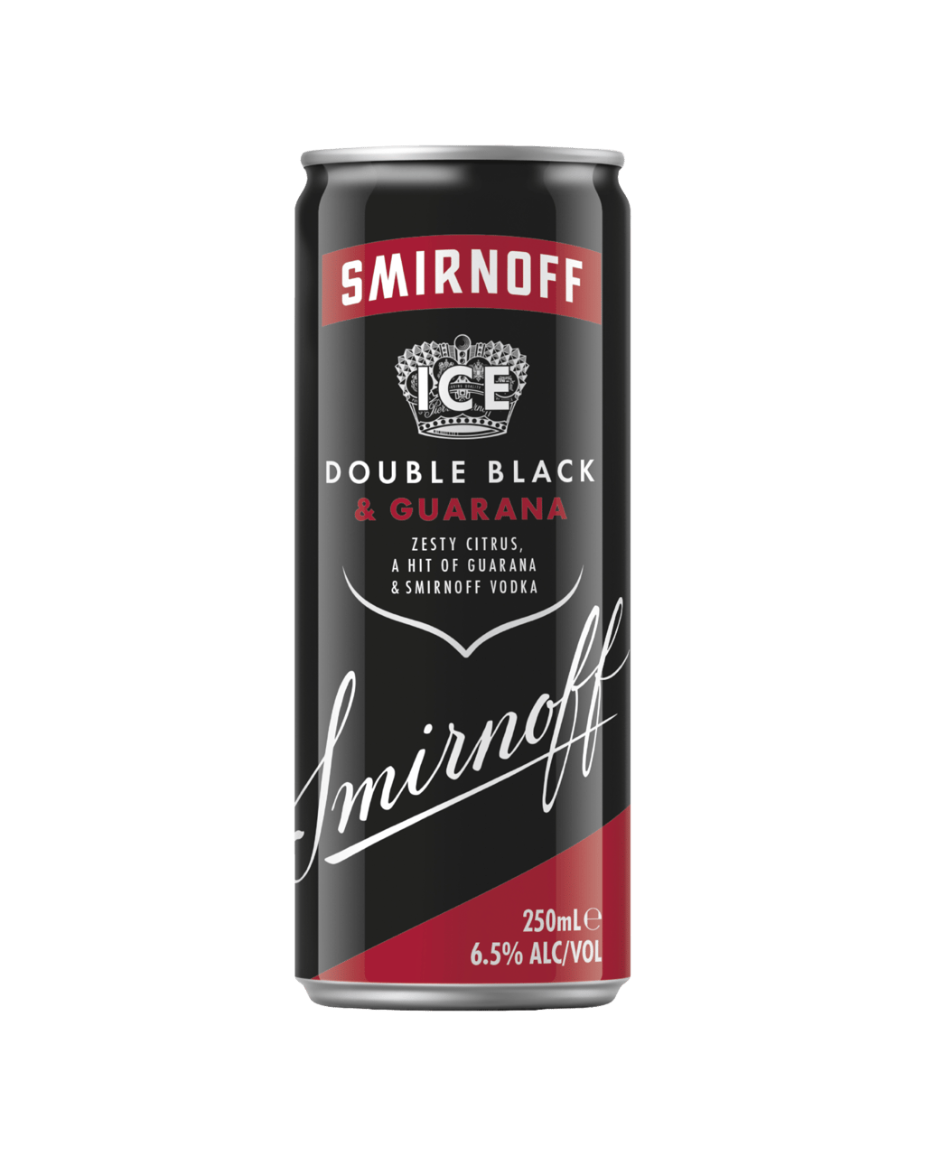 Smirnoff Ice Double Black & Guarana Cans 250mL