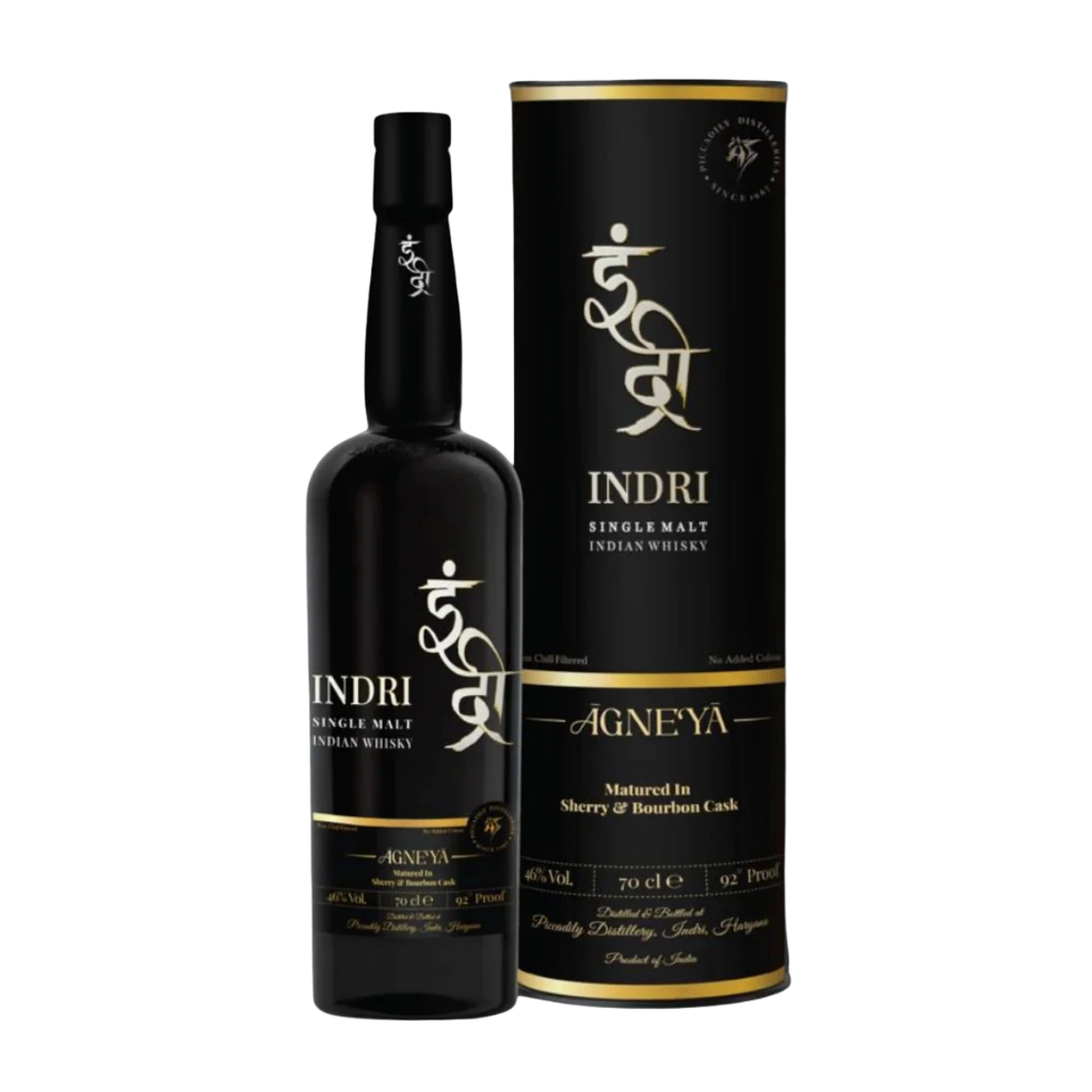 Indri Agneya Limited Edition Single Malt Indian Whisky 700ml