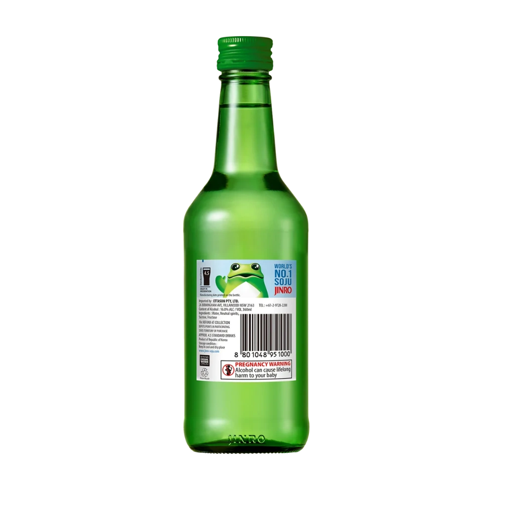 Jinro Chamisul Soju 360mL