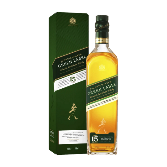 Johnnie Walker Green Label Blended Scotch Whisky 700mL