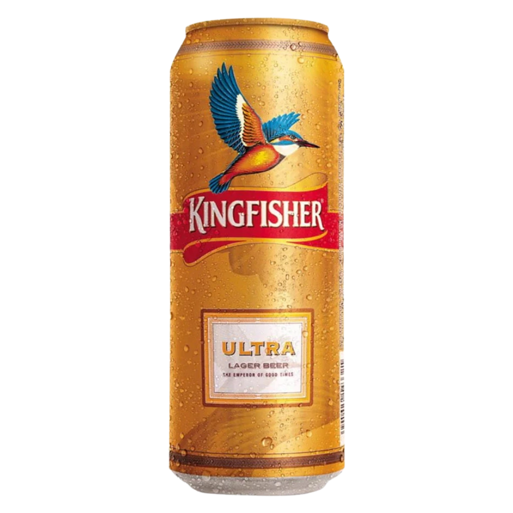 Kingfisher Ultra MAX Premium Indian Strong Lager Beer Cans 500mL