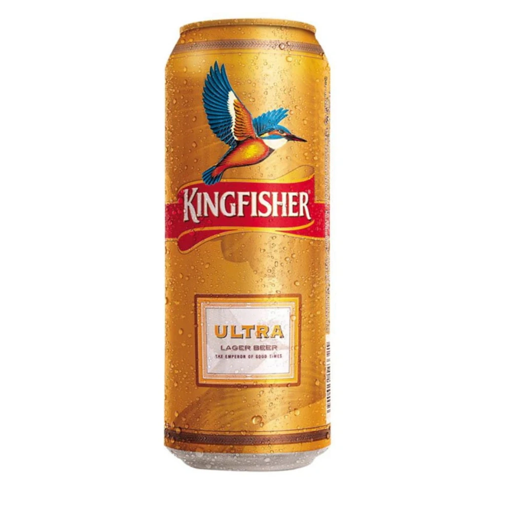 Kingfisher Ultra Premium Indian Lager Beer Cans 500mL