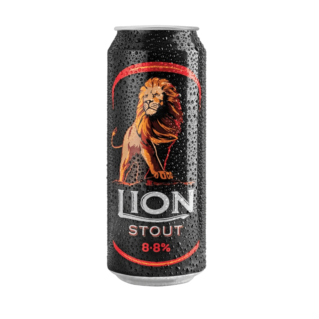 Lion Stout Beer Cans 500mL