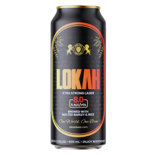Lokah Xtra Strong Lager Cans 500mL