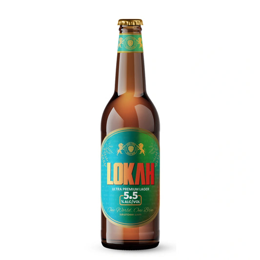 Lokah Ultra Premium Lager Bottles 330mL