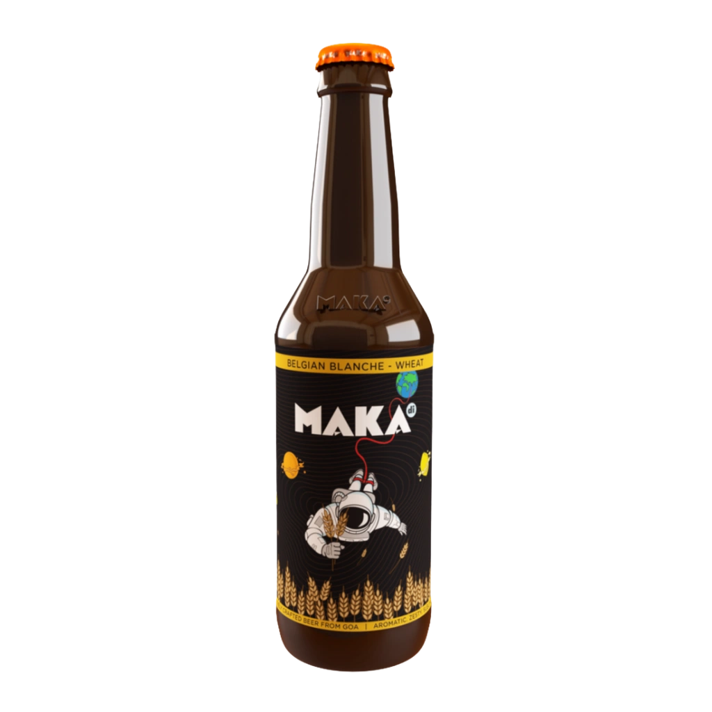 Maka Di Belgian Blanche Wheat Beer Bottles 330mL