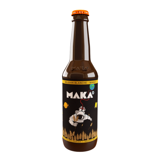 Maka Di Belgian Blanche Wheat Beer Bottles 330mL