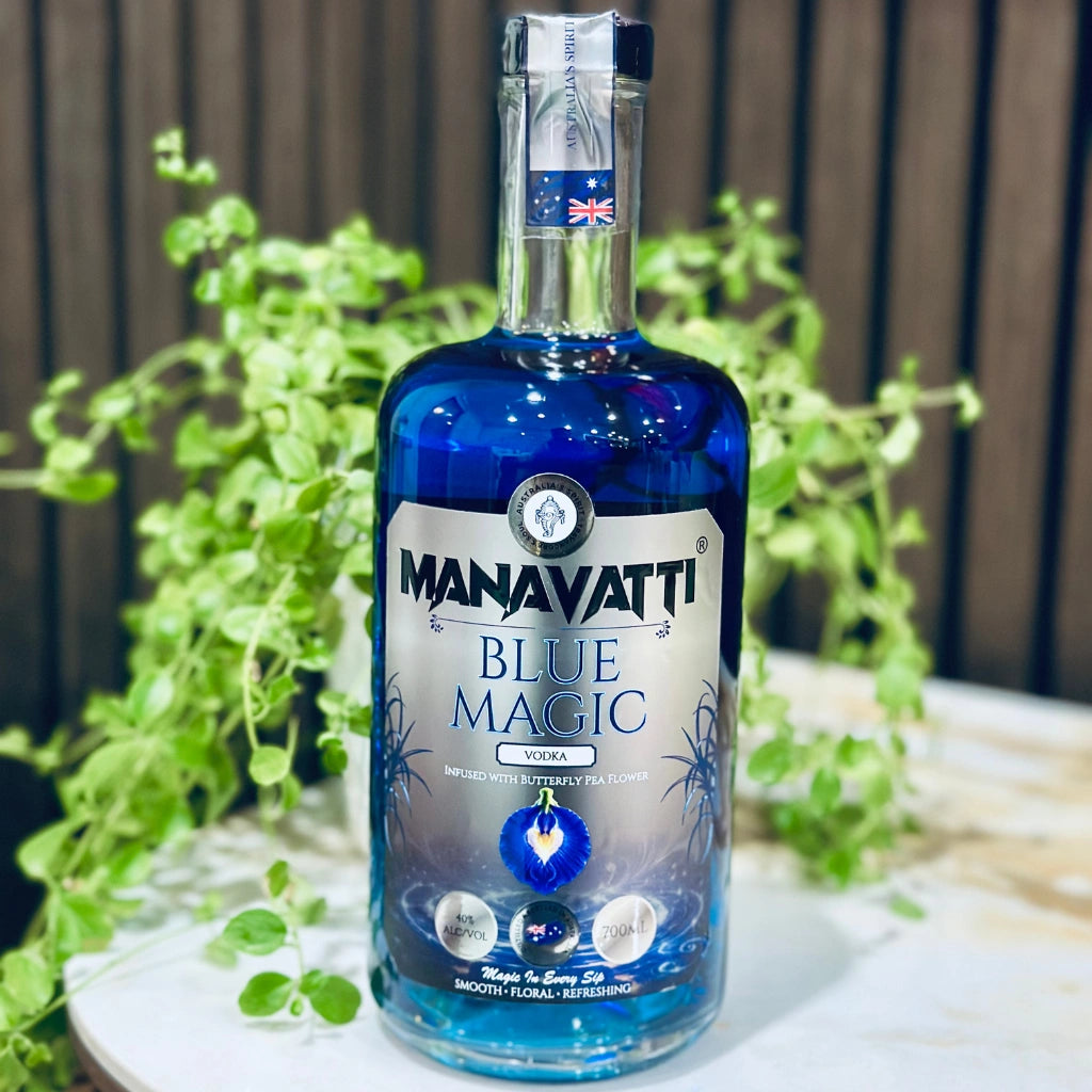 Manavatti Blue Magic Vodka 700mL