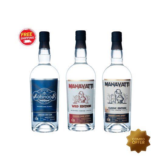Manavatti Nadan Vaatte & Kohinoor Gin Combo Pack