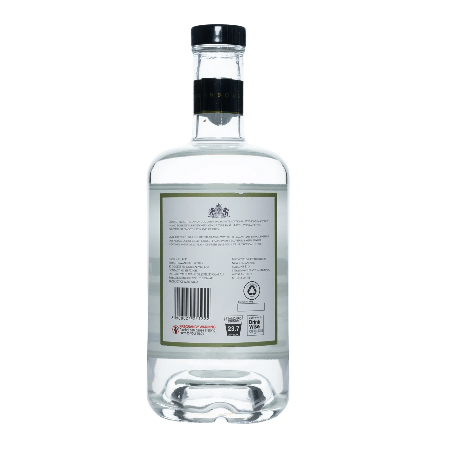Manavatti Coconut Sap Vodka