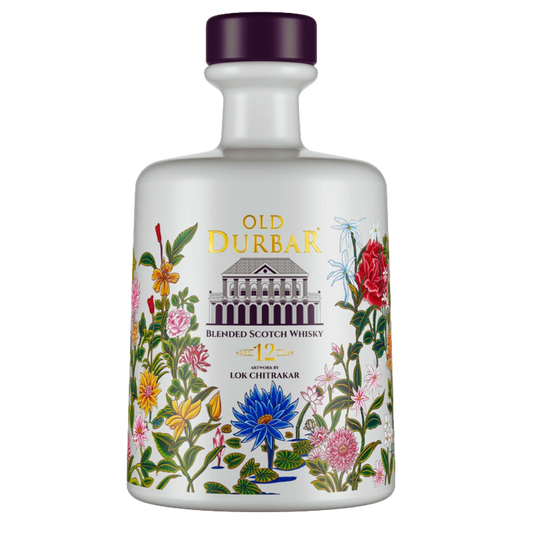 Old Durbar 12yrs Blended Scotch Artwork by Lok Chitrakar 750ML