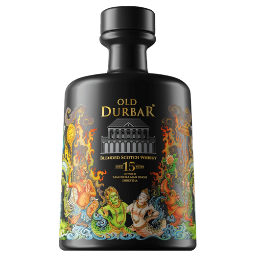 Old Durbar 15yrs Blended Scotch Samundra Man Singh Shrestha 750ML