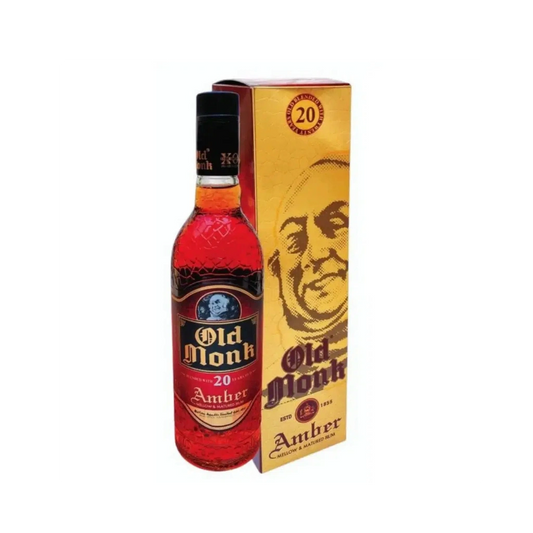 Old Monk Amber XO Mellow And Matured 20 Year Old Rum 750ml