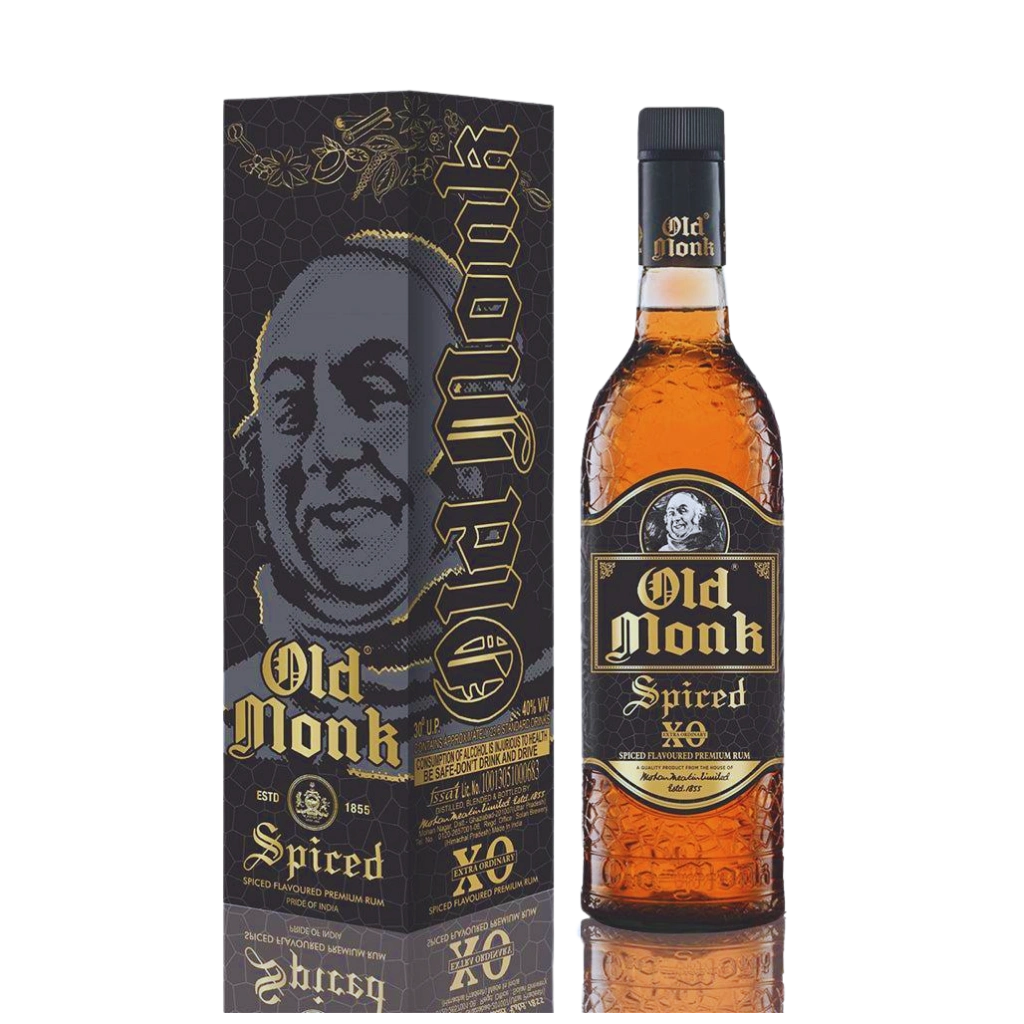 Old Monk XO Spiced Rum 750mL