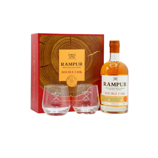 Rampur Double Cask Celebration Gift Pack 700ml