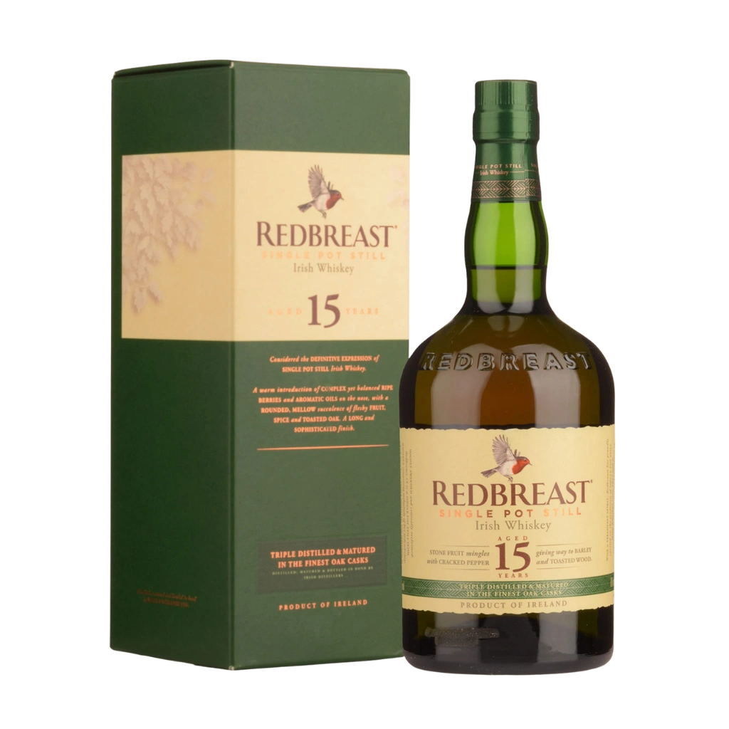 Redbreast 15 Year Old Single Pot Still Irish Whiskey 700mL