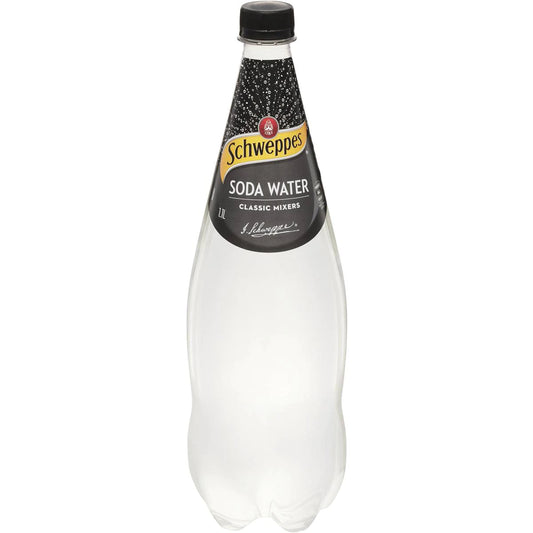 Schweppes Soda Water 1.1l