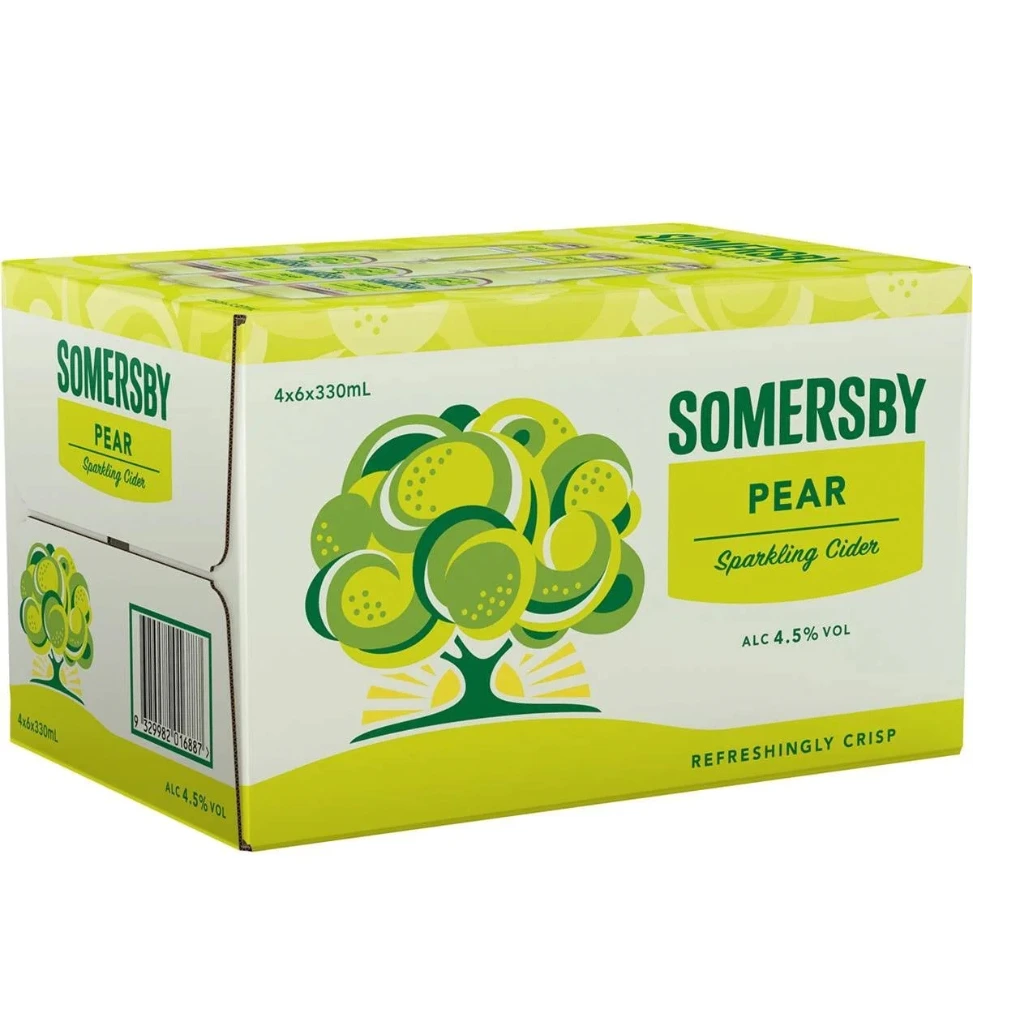 Somersby Pear Cider Bottles 330mL