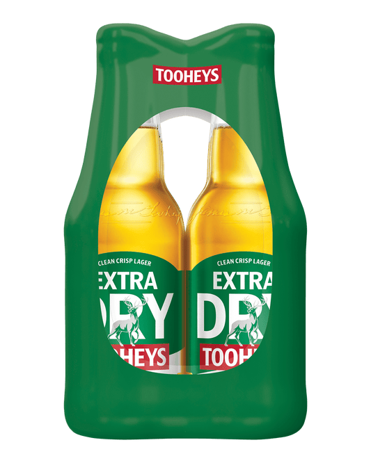 Tooheys Extra Dry Bottles 345mL