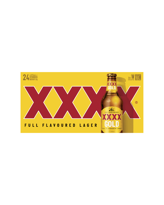 XXXX Gold Lager Bottle 375ml