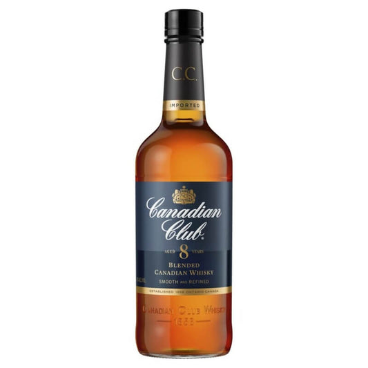Canadian Club 8 Year Old  Whisky 700mL