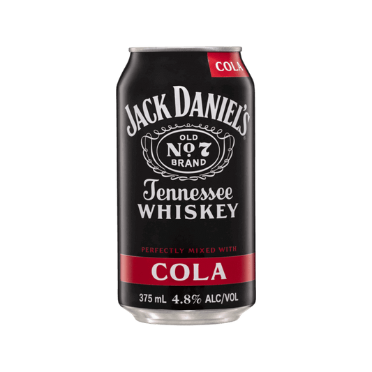 Jack Daniel's Tennessee Whiskey & Cola Cans 375ml