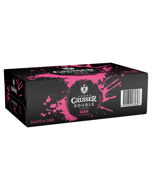 Vodka Cruiser Double Guava 6.8% Can 375ml