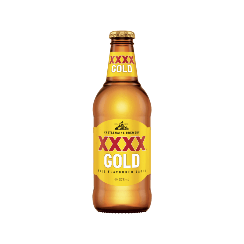 XXXX Gold Lager Bottle 375ml