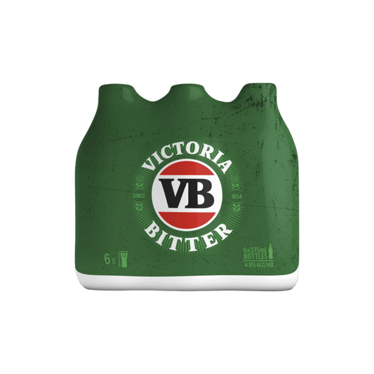 Victoria Bitter Bottles 375mL